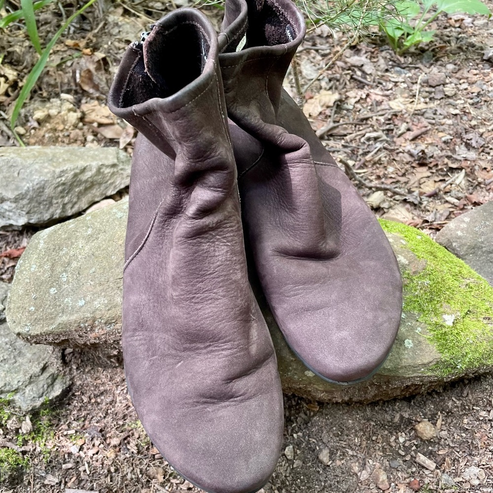 Arche Nubuck Leather Brown Truffle Baryky Boots - Picture 5 of 14